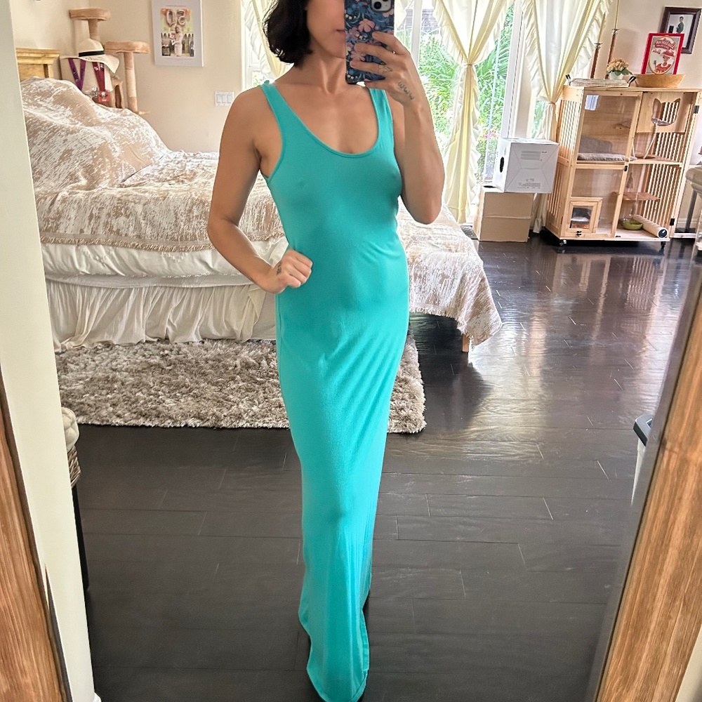 Weavers Women’s Teal Maxi Dress Size Small